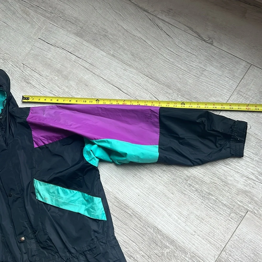 Vintage The North Face Gore-Tex‎ Colorblock Jacket USA Made Size Medium Hooded